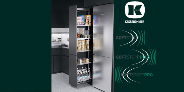 SoftStopp — для плавной остановки, бесшумного закрытия и открытия Kessebohmer в Туле