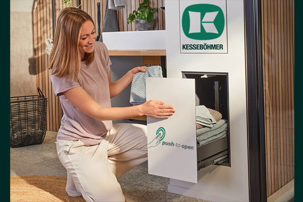 Push-to-open - удобное открывание нажатием Kessebohmer в Туле Push-to-open - удобное открывание нажатием Kessebohmer в Туле