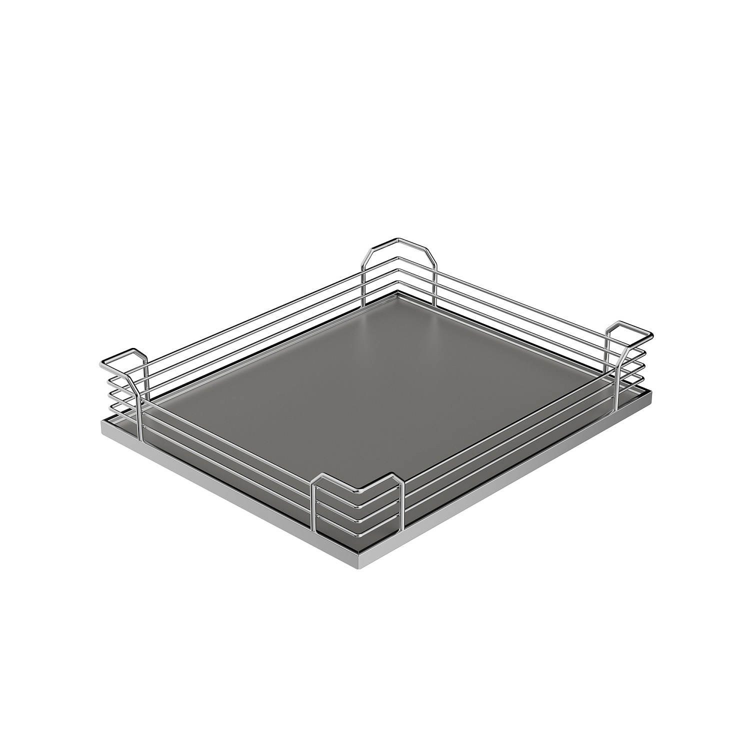 Полка Тандем Соло 600 мм Арена КЛАССИК ХРОМ