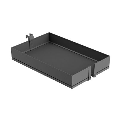 КОМПЛЕКТ ЧВ, Диспенса 90° 150 мм, H 1600-2000, Арена ПЬЮР, 5 полок, цвет АНТРАЦИТ Kessebohmer | официальный магазин